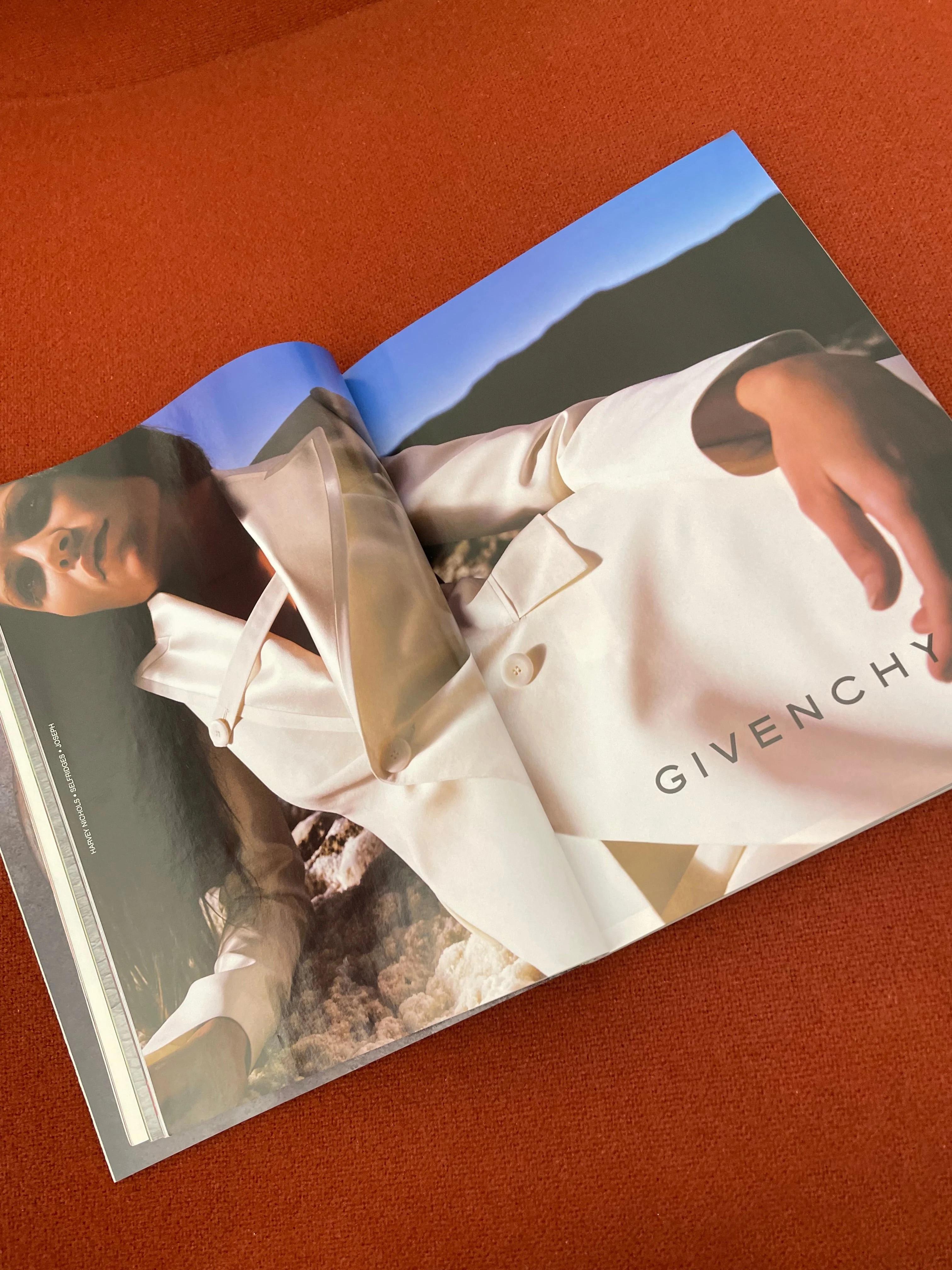 S/S 1999 Givenchy Couture by Alexander McQueen Tuxedo Blazer 4