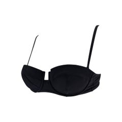 S/S 1999 Gucci by Tom Ford Black Bralette Bikini Swim Top (M)