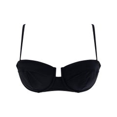 S/S 1999 Gucci by Tom Ford Black Bralette Bikini Swim Top (M)