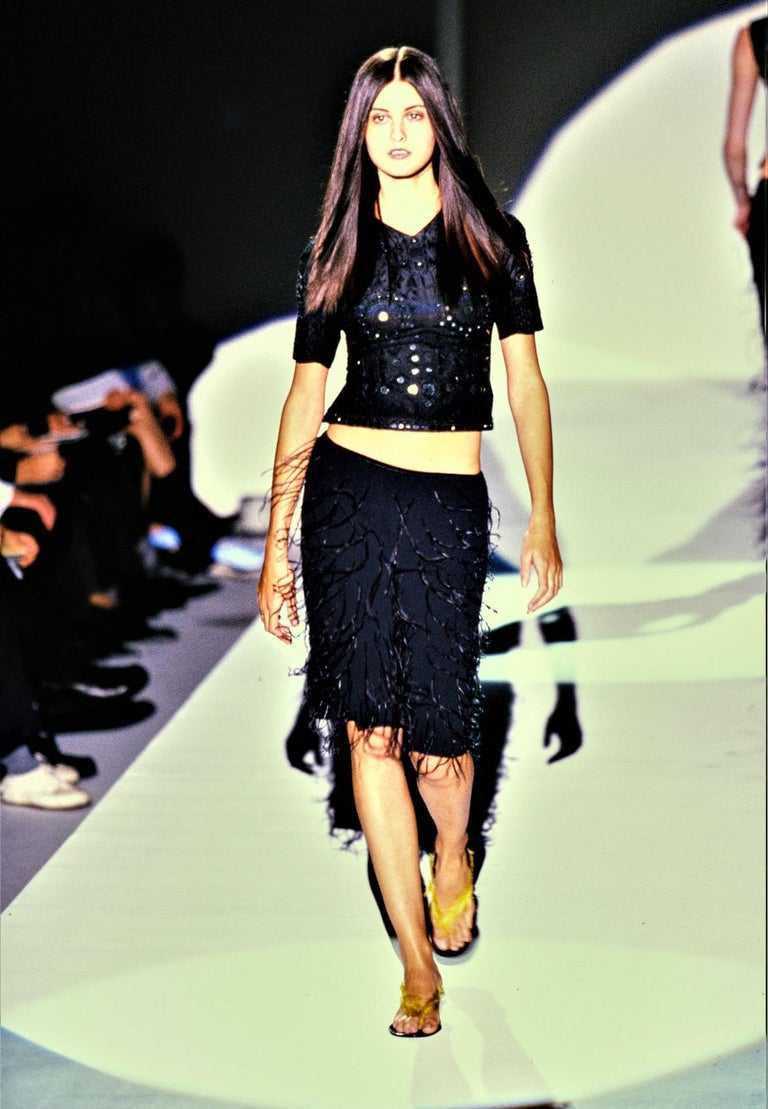 スカート 1999 GUCCI by Tom ford Black skirt 1999 GUCCI by Tom ford Black skirt