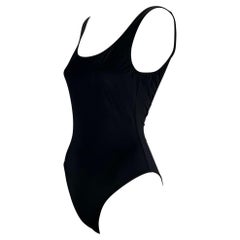 S/S 1999 Gucci by Tom Ford Navy One Piece Swimsuit Leotard