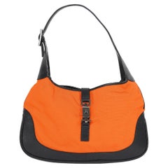 S/S 1999 Gucci by Tom Ford Runway & Campaign Bold Orange Jackie Hobo Bag
