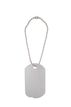 S/S 1999 MARTIN MARGIELA Oversized Dog Tag