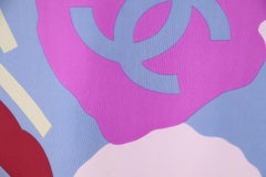 S/S 2000 Chanel Floral Print 'CC' Dress