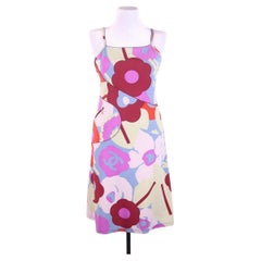 Chanel S/S 2000 - Robe « CC » à imprimé floral
