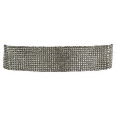F/S 2000 Dolce & Gabbana Gürtel mit Strass und klarem Strass