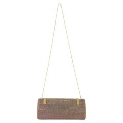 S/S 2000 Gianni Versace by Donatella Versace Pasarela Bolso convertible de brillantes morado