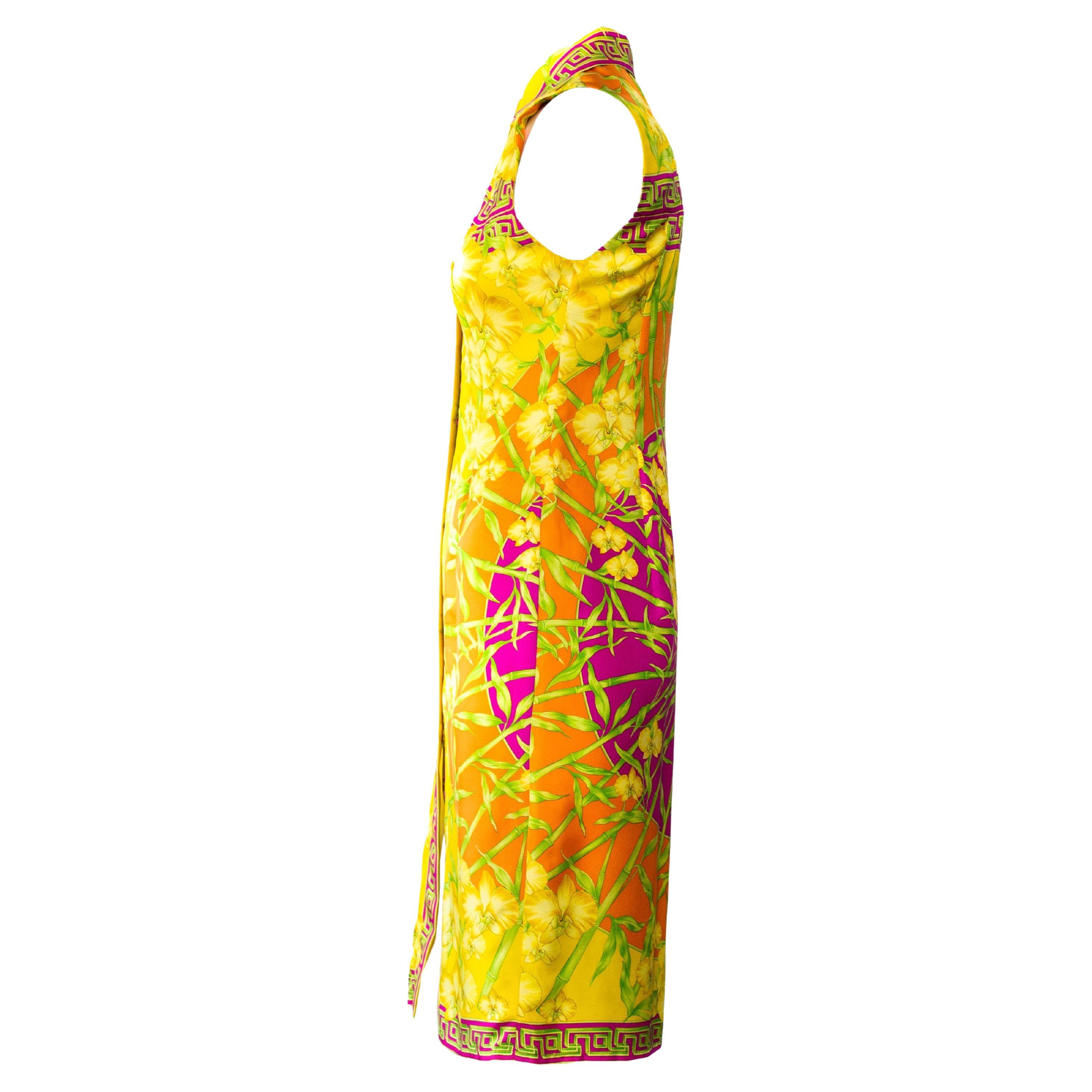 vestido jungla versace