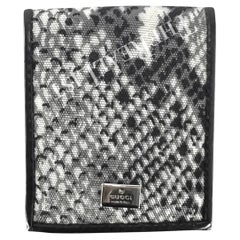 S/S 2000 Gucci by Tom Ford Grey Snake Print Condom Holder