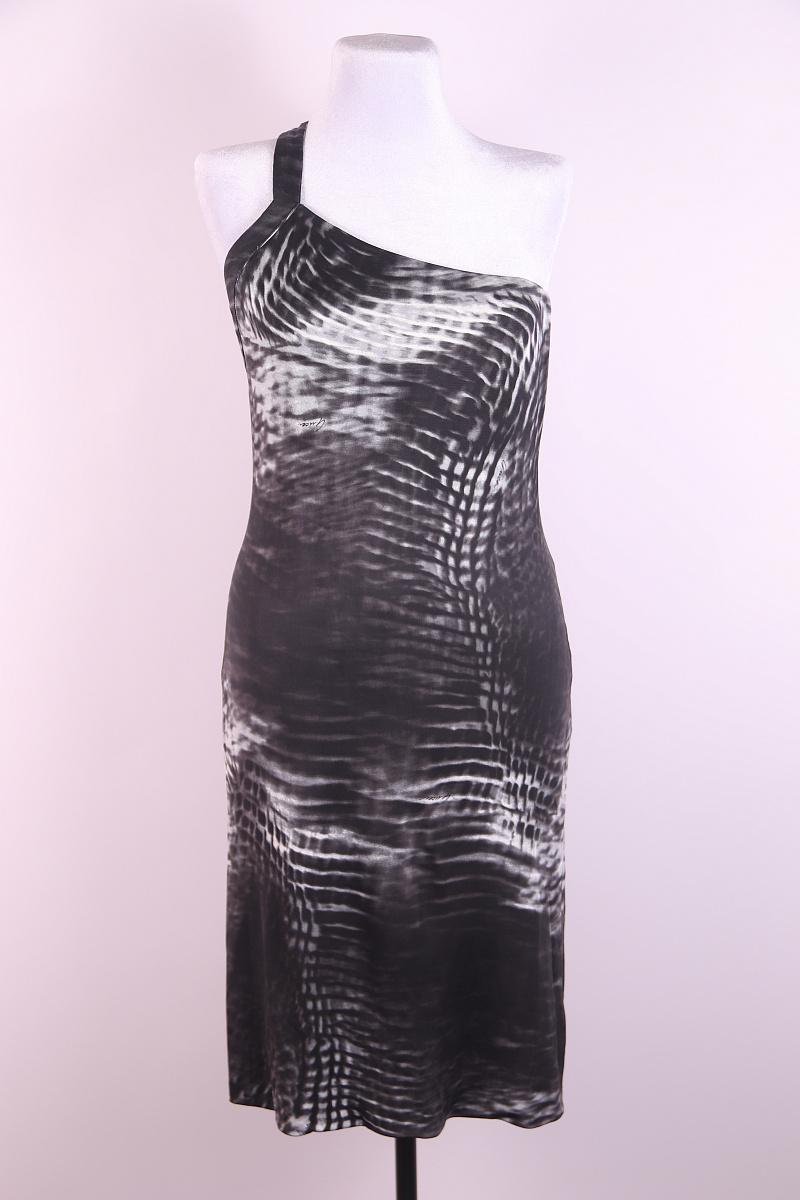 Black S/S 2000 Gucci by Tom Ford Runway Viscose Runway Dress For Sale