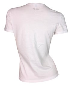S/S 2000 Gucci by Tom Ford White V-Neck T-Shirt Top