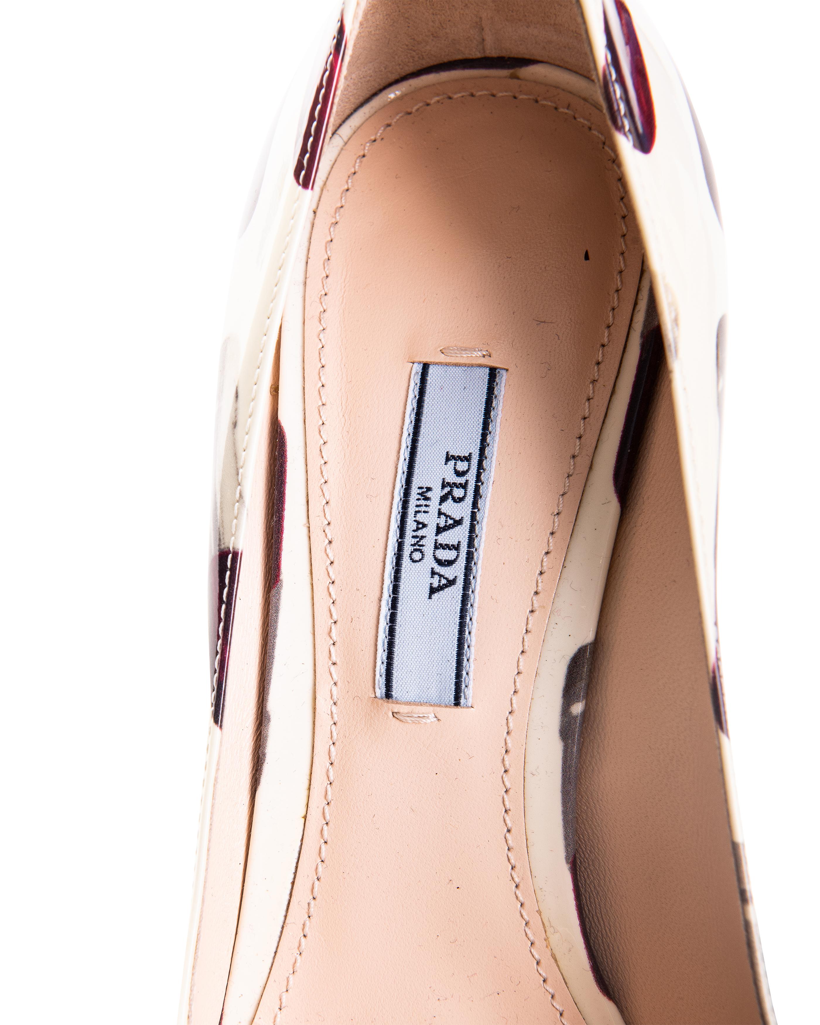 S/S 2000 Prada by Miuccia Prada Lipstick Heels 5