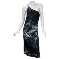 Robe asymétrique vintage Tom Ford pour Gucci S/S 2000 Taille 40