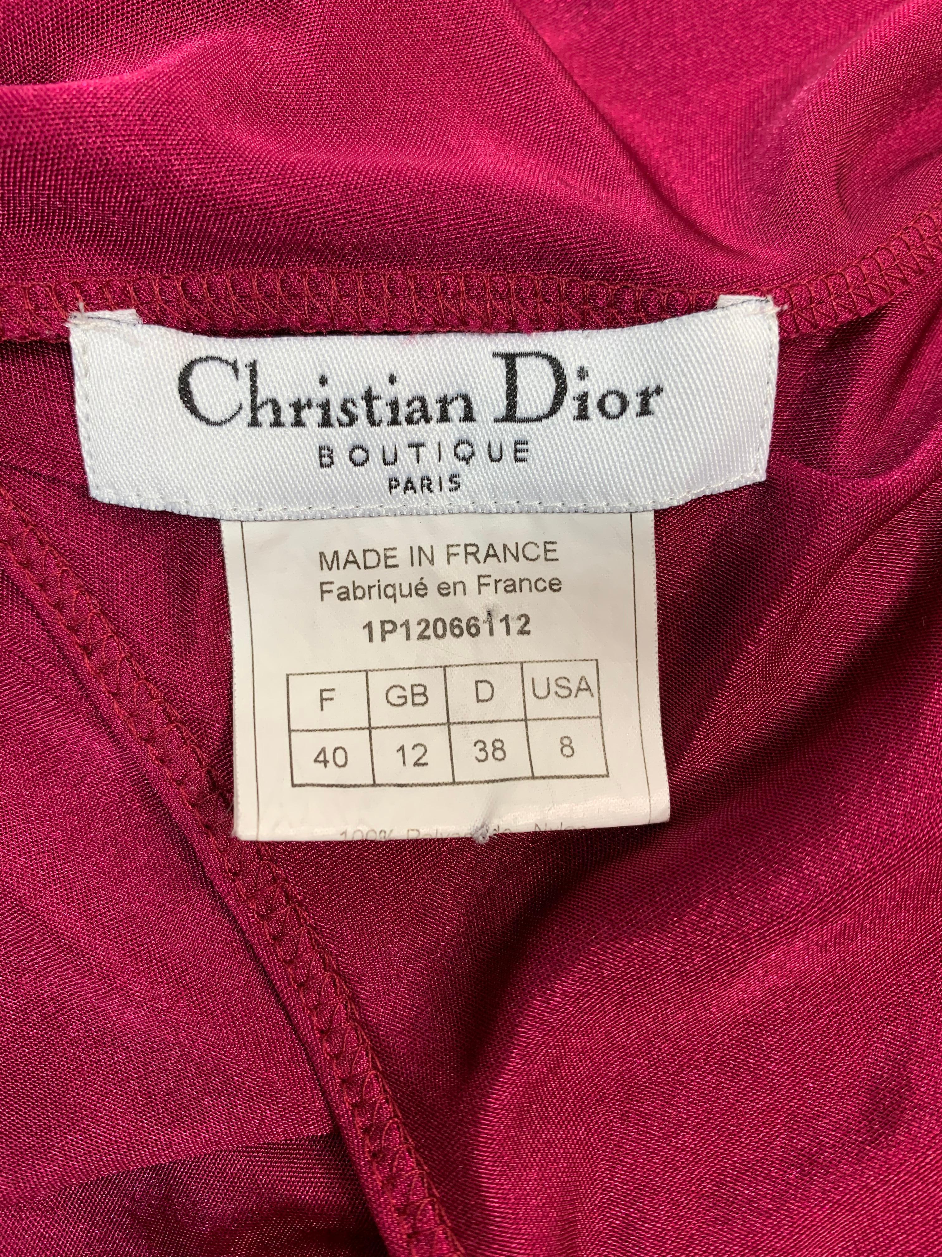 Women's S/S 2001 Christian Dior John Galliano One Shoulder Leather Choker Mini Dress