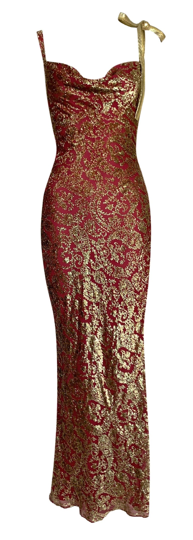 S/S 2001 Christian Dior John Galliano Red and Gold Zipper High Slit Gown Dress at 1stDibs | christian dior newspaper dress, dior gold chain dress, gold dior dress S/S 2001 Christian Dior John Galliano Red and Gold Zipper High Slit Gown Dress at 1stDibs | christian dior newspaper dress, dior gold chain dress, gold dior dress