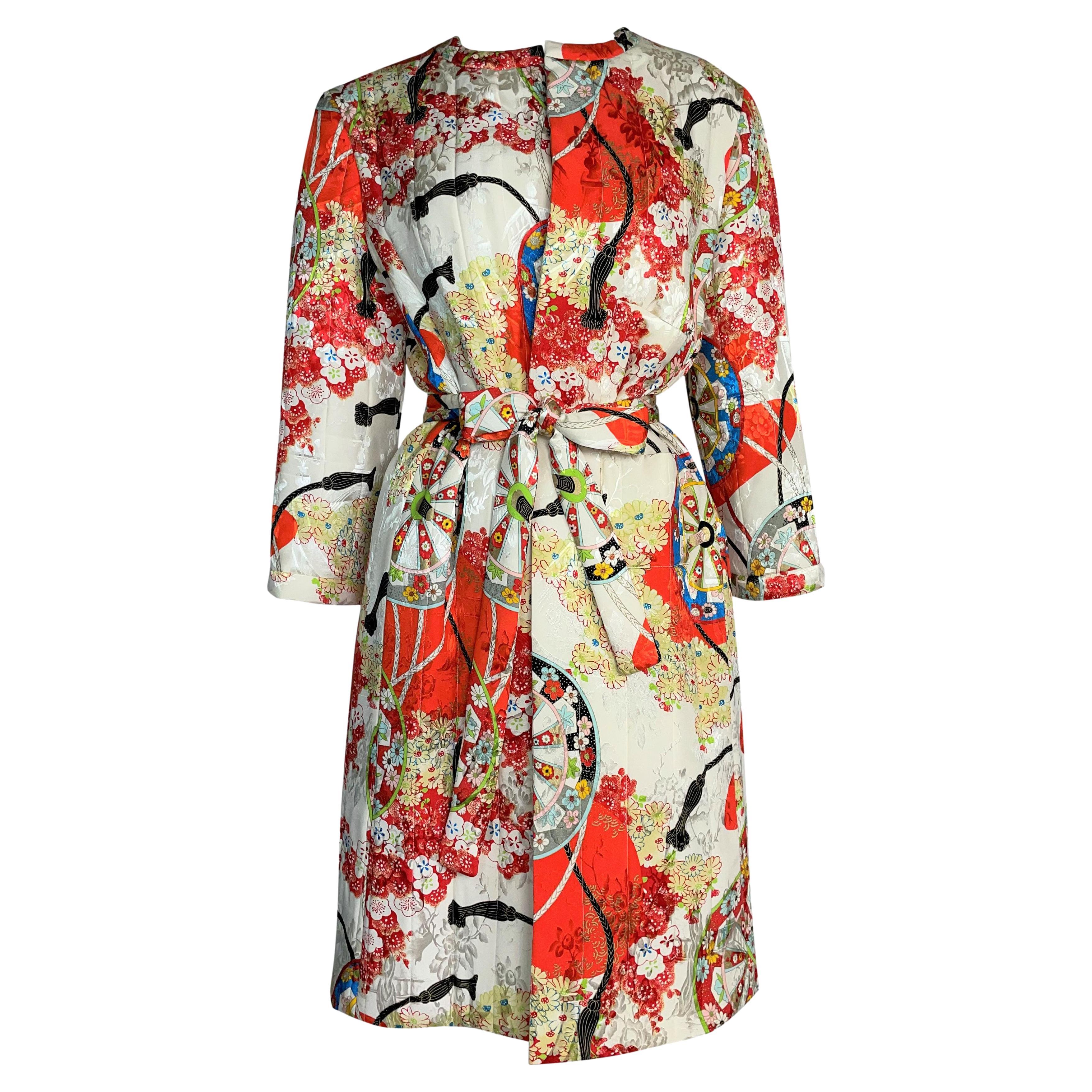Christian Dior Denim Jacket with Floral Motifs by John Galliano