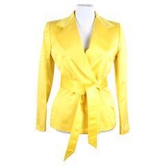 S/S 2001 Dolce
Gabbana Sex
The City Laufsteg Seidensatin Blazer Jacke