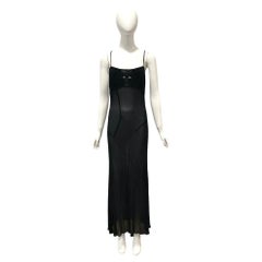 S/S 2001 Gaultier Sheer Slip Dress 1920s style