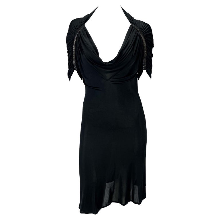 donatella leather dress