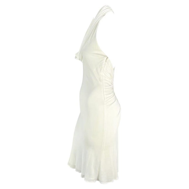 sparkly a line dress La Lune Backless Maxi Dress | White | Dresses main image 1