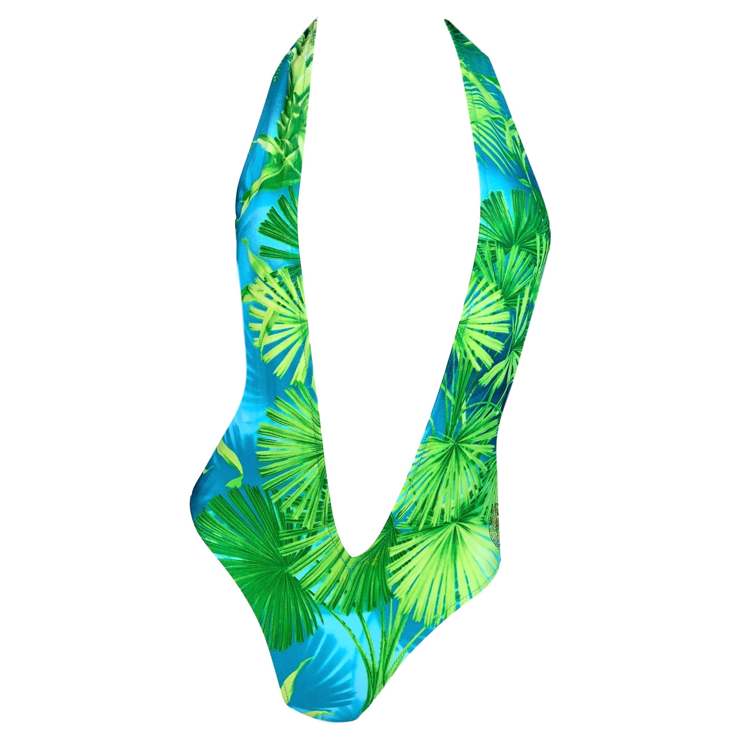 palm tree swimsuit