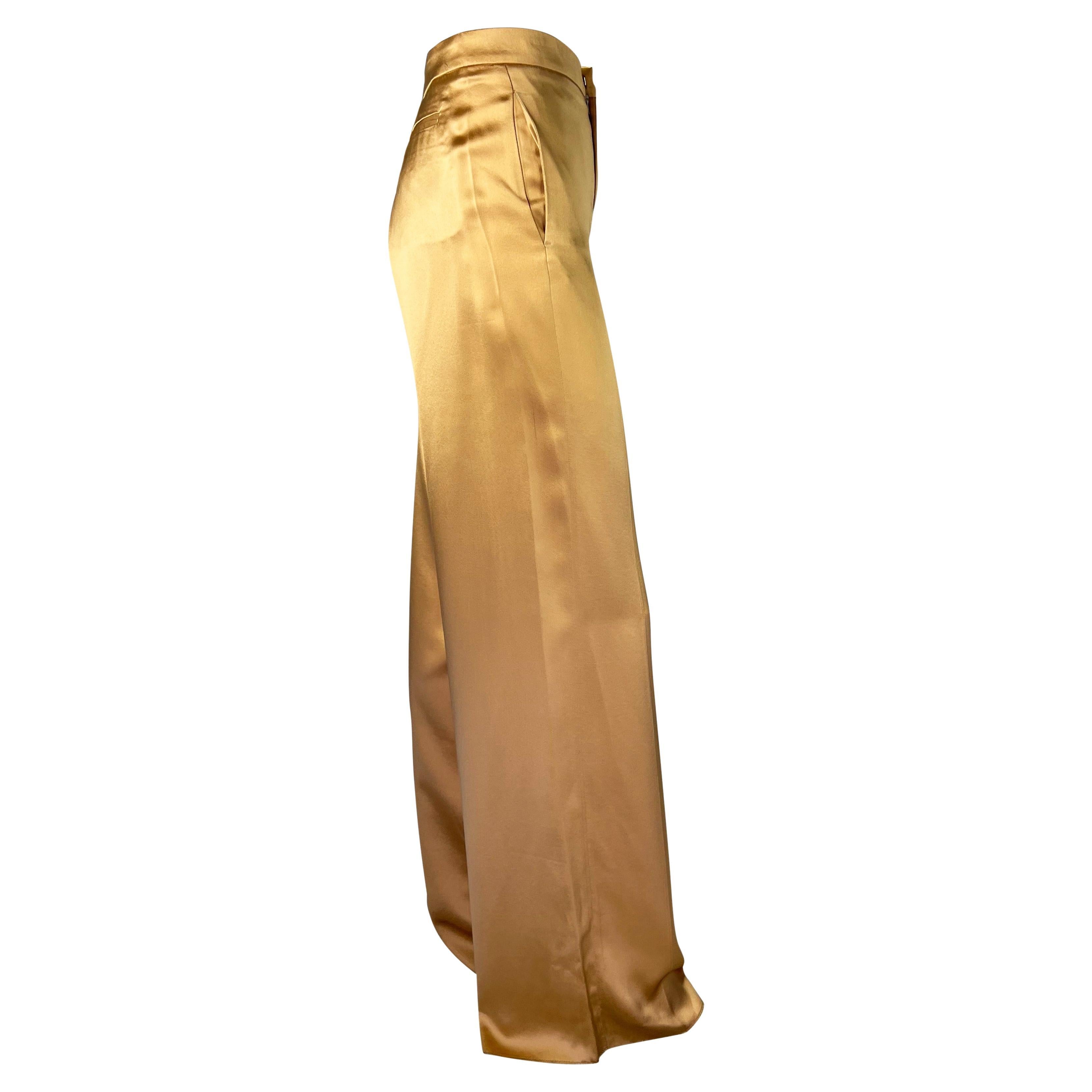 gucci silk pants