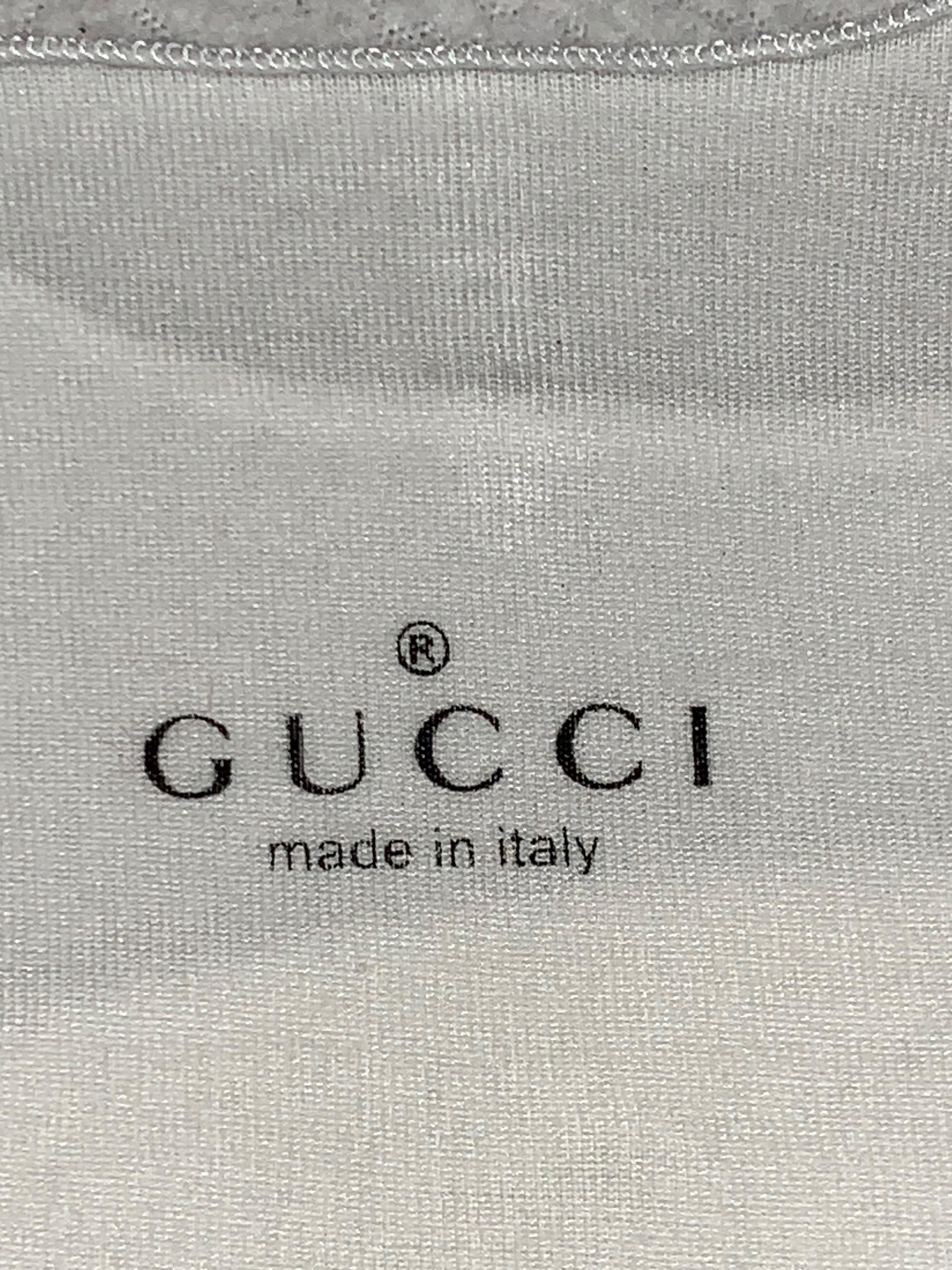 gucci white tank top