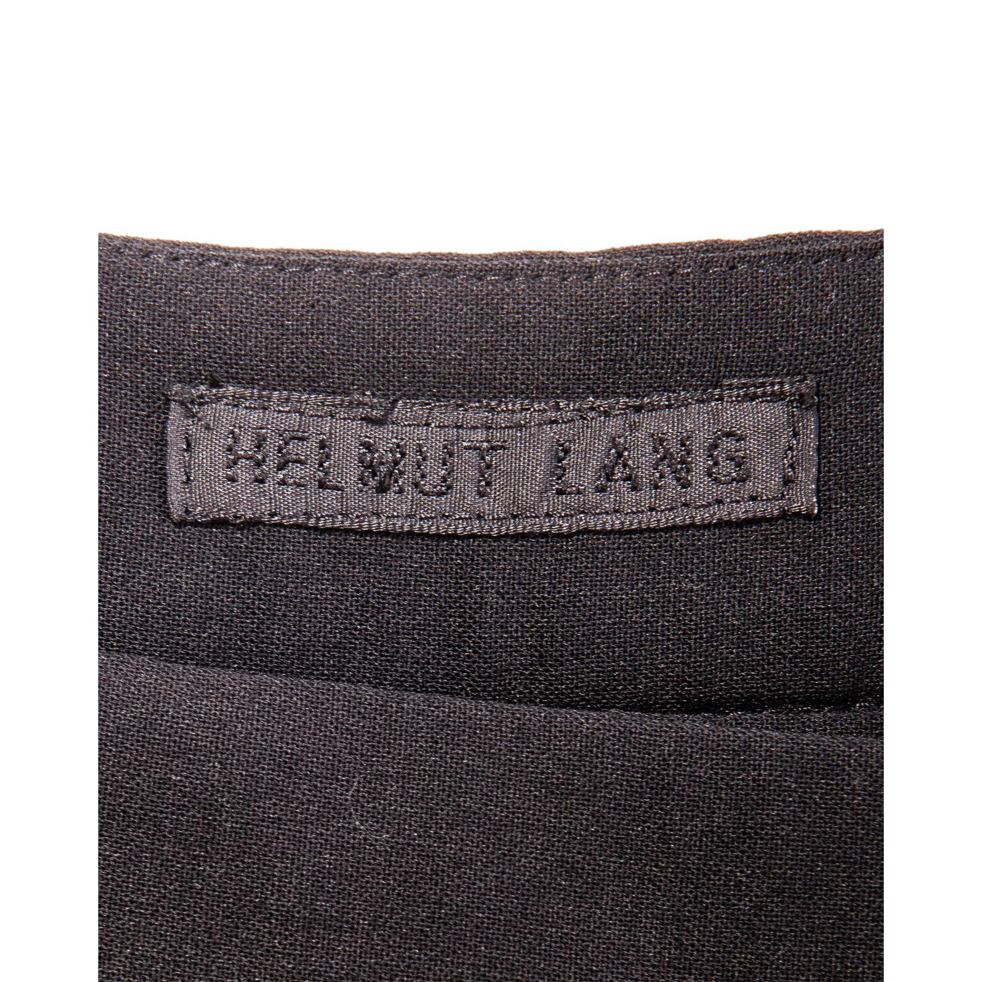 S/S 2001 Helmut Lang Black Side Cutout Pants 3