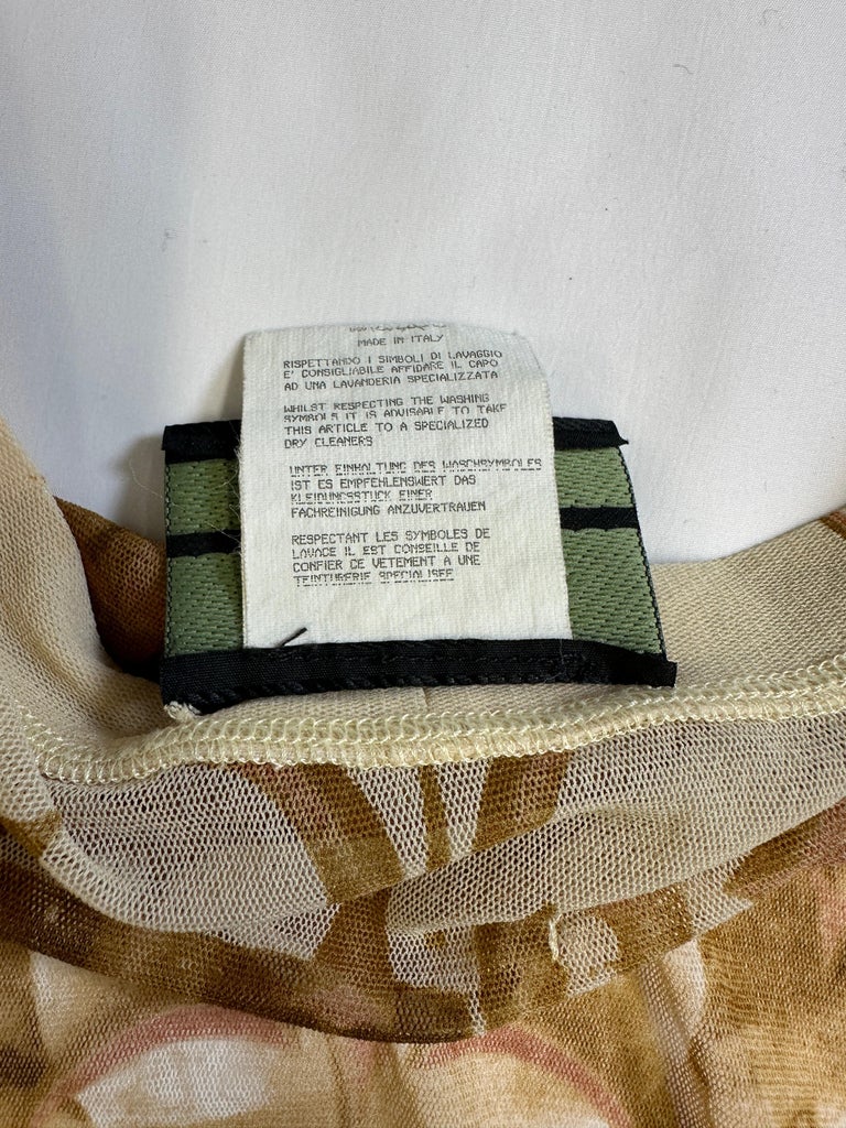 S/S 2001 Jean Paul Gaultier satan demon devil sheer mesh