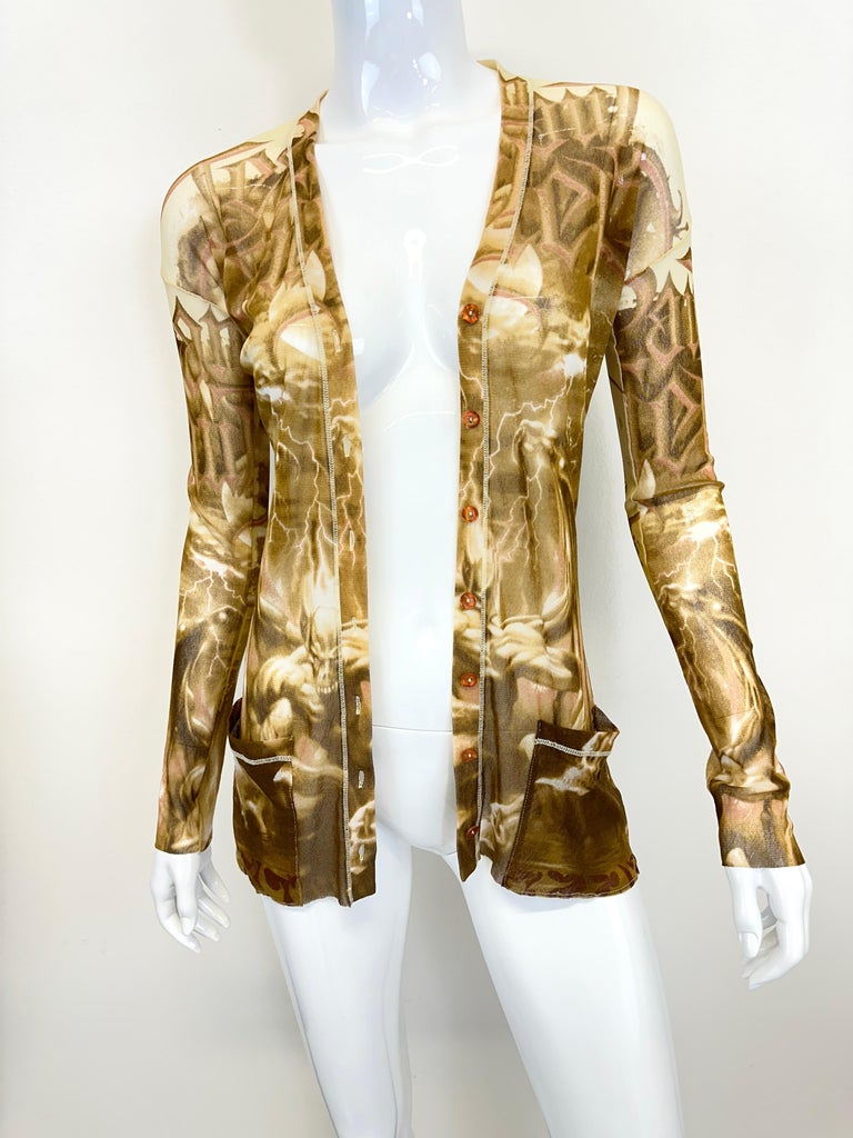 トップス 2001 Jean Paul Gaultier Devil Satan top 2001 Jean Paul Gaultier Devil Satan top