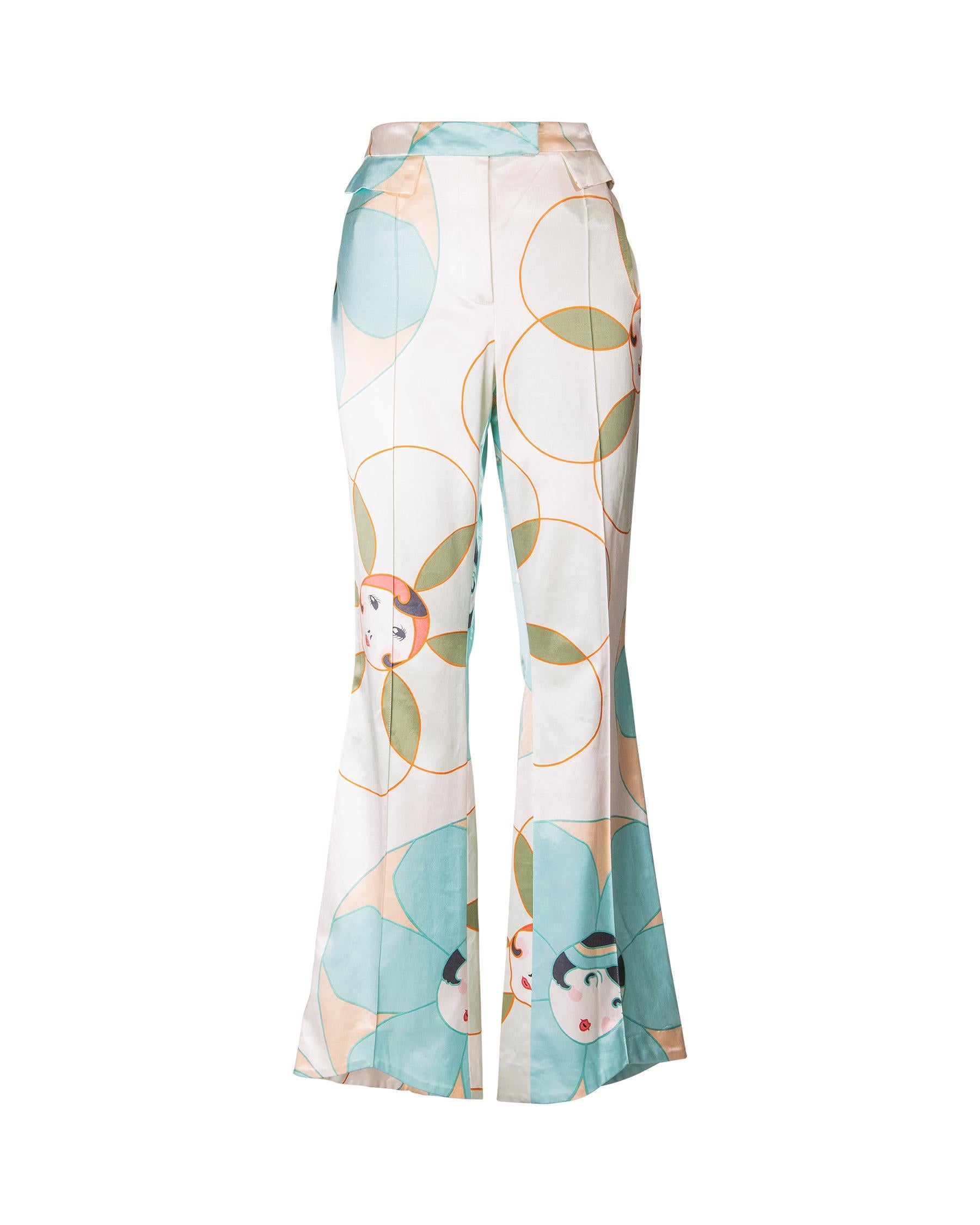 パンツ JOHN GALLIANO/Knit Print Pattern Pants $_57.JPG?set_id=880000500F