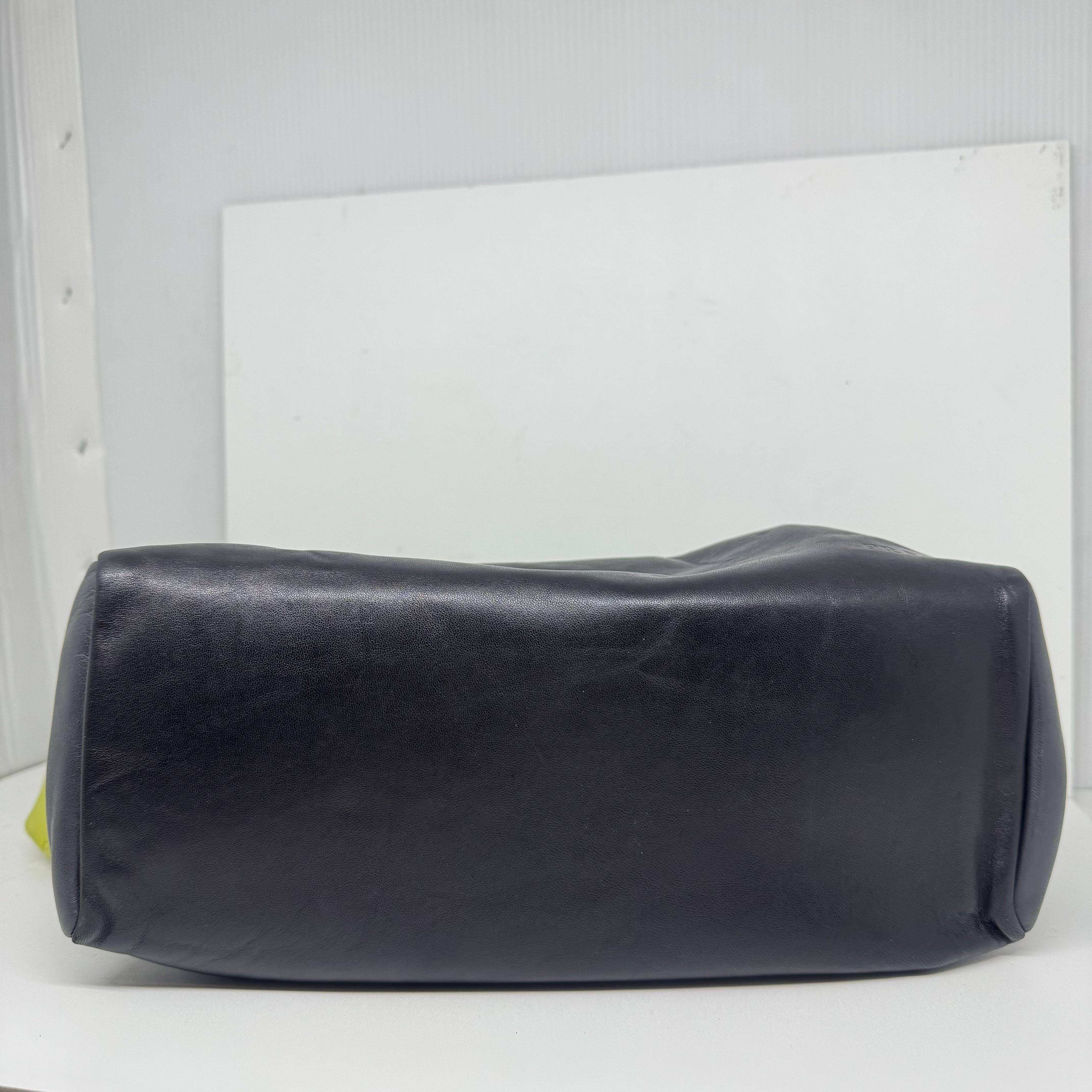 S/S 2001 Prada Black Wide Strap Rectangle Bag For Sale 7