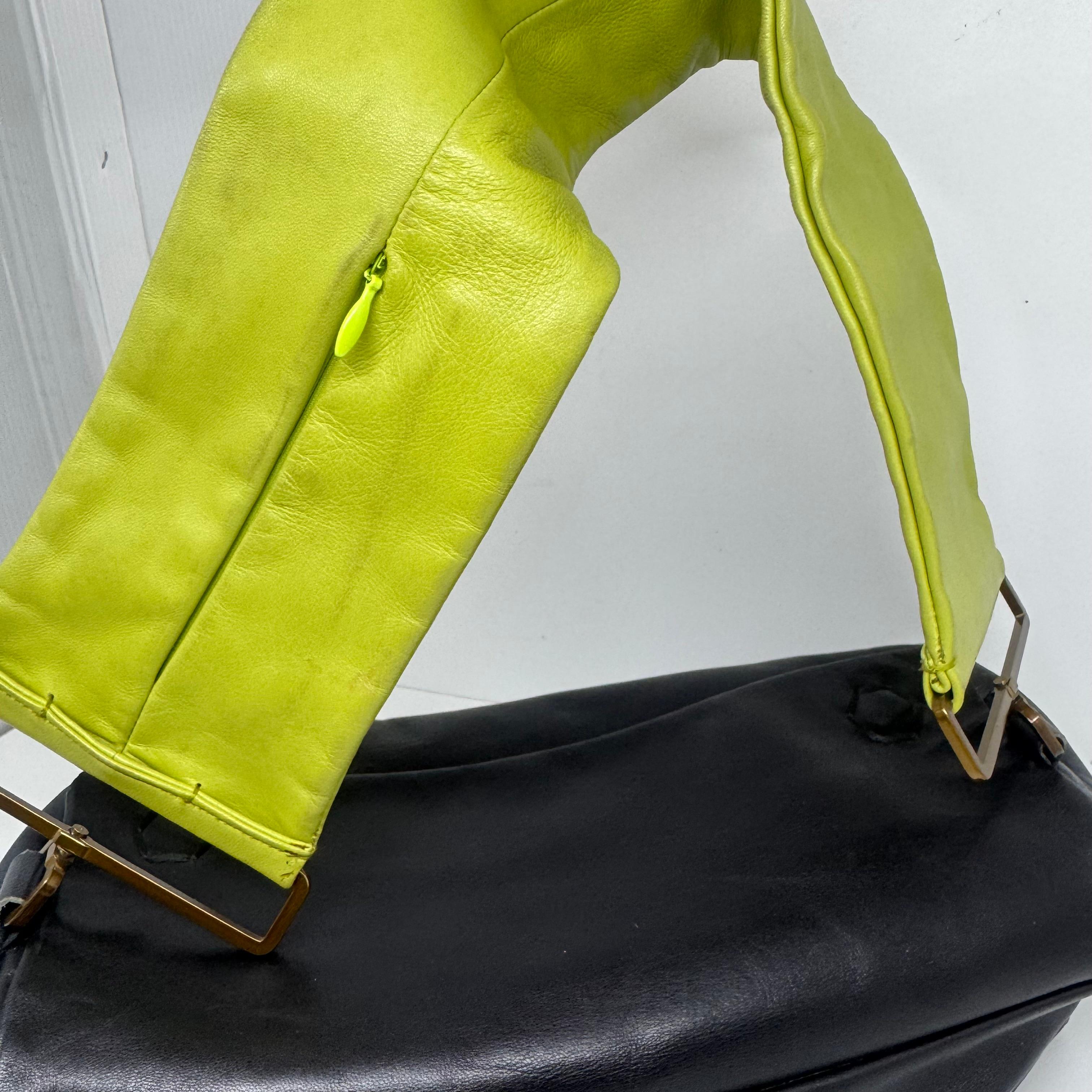 S/S 2001 Prada Black Wide Strap Rectangle Bag For Sale 8