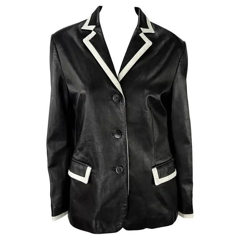 Leather Jacket Ralph Lauren Jacke Ralph Lauren Black Leather