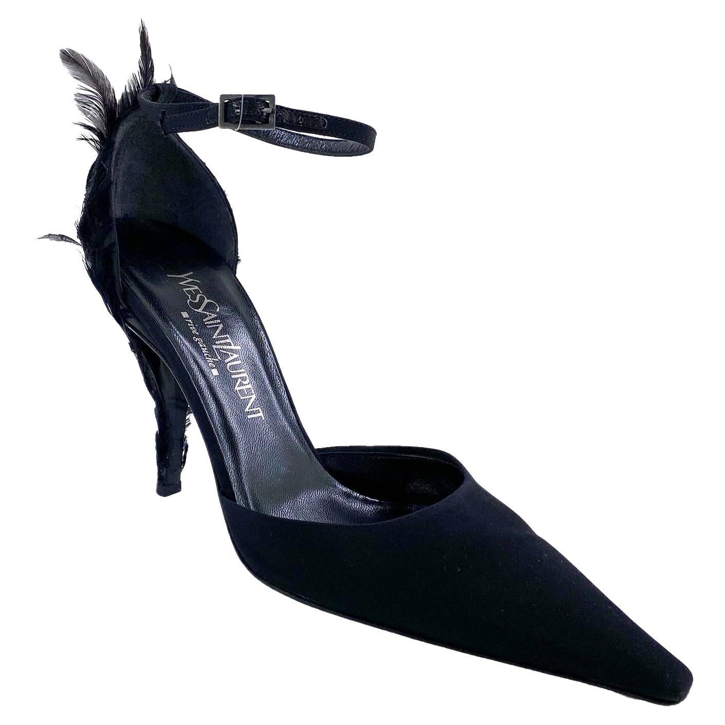 Pair of gray pointed-toe platform pumps with silver studs, Court