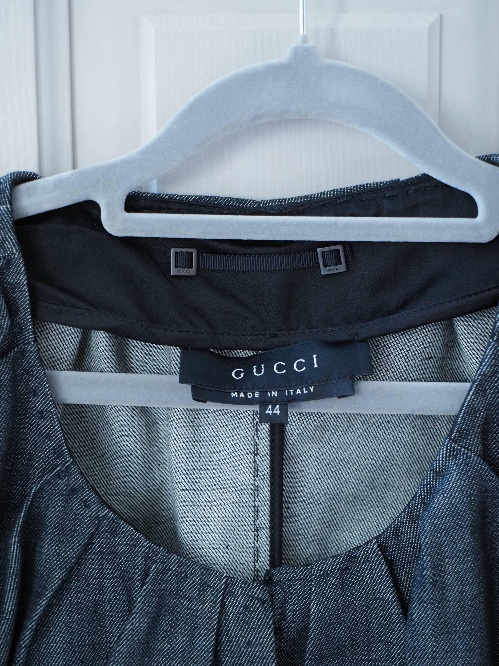 S/S 2002-2003 Gucci by Tom Ford Chaqueta vaquera recortada en venta 6