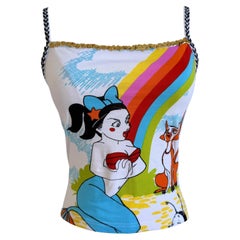 S/S 2002 “Cartoon Logo” Graphic Tank