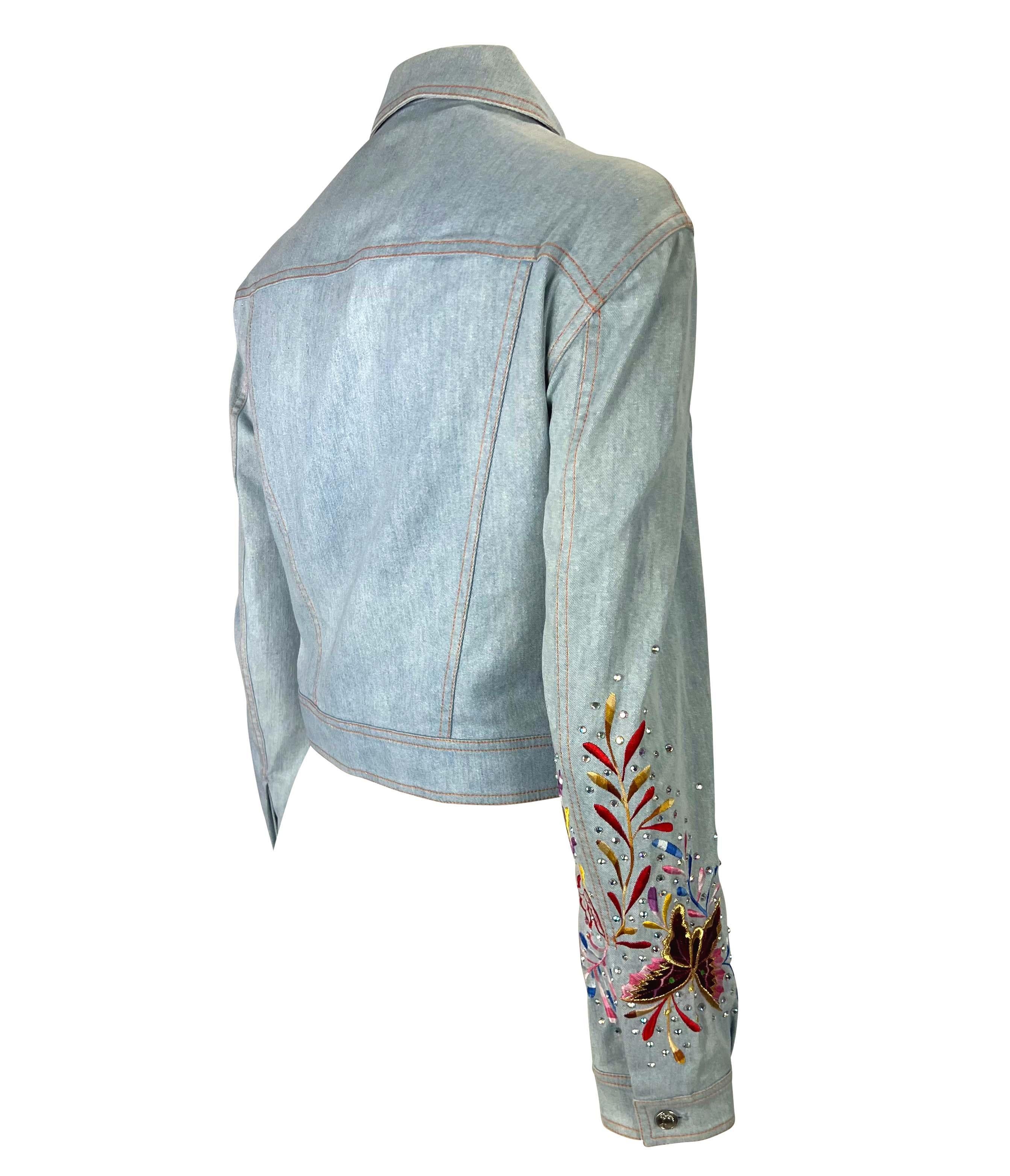 rhinestone butterfly jacket
