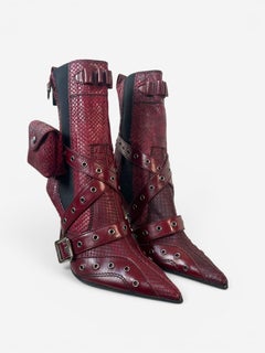 S/S 2002 Christian Dior by John Galliano Runway Boots