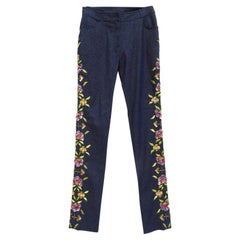 S/S 2002 L#35 John Galliano for Christian Dior Embellished Jeans