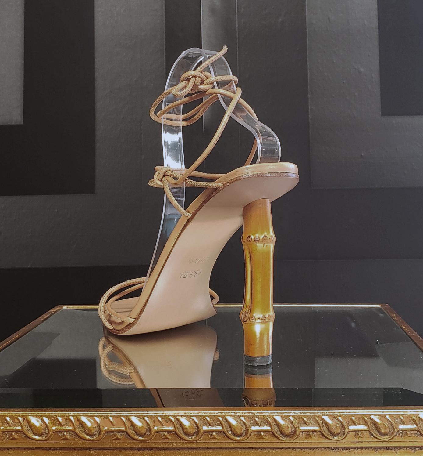 gucci x tom ford bamboo heels