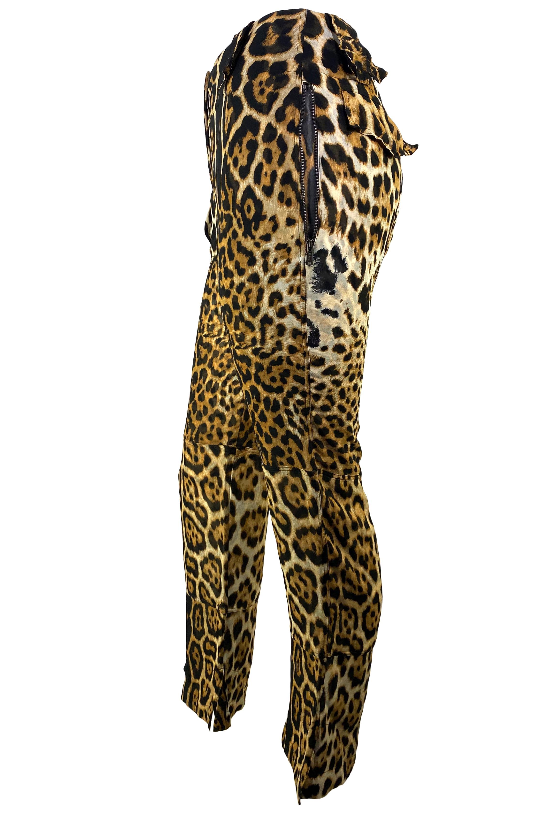 tom ford leopard pants