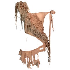 P/E 2003 Alexander McQueen - Top in seta trasparente naufragato sulla passerella