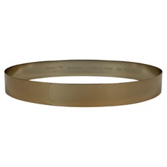 S/S 2003 Christian Dior by John Galliano Metal Gold Dipped Belt