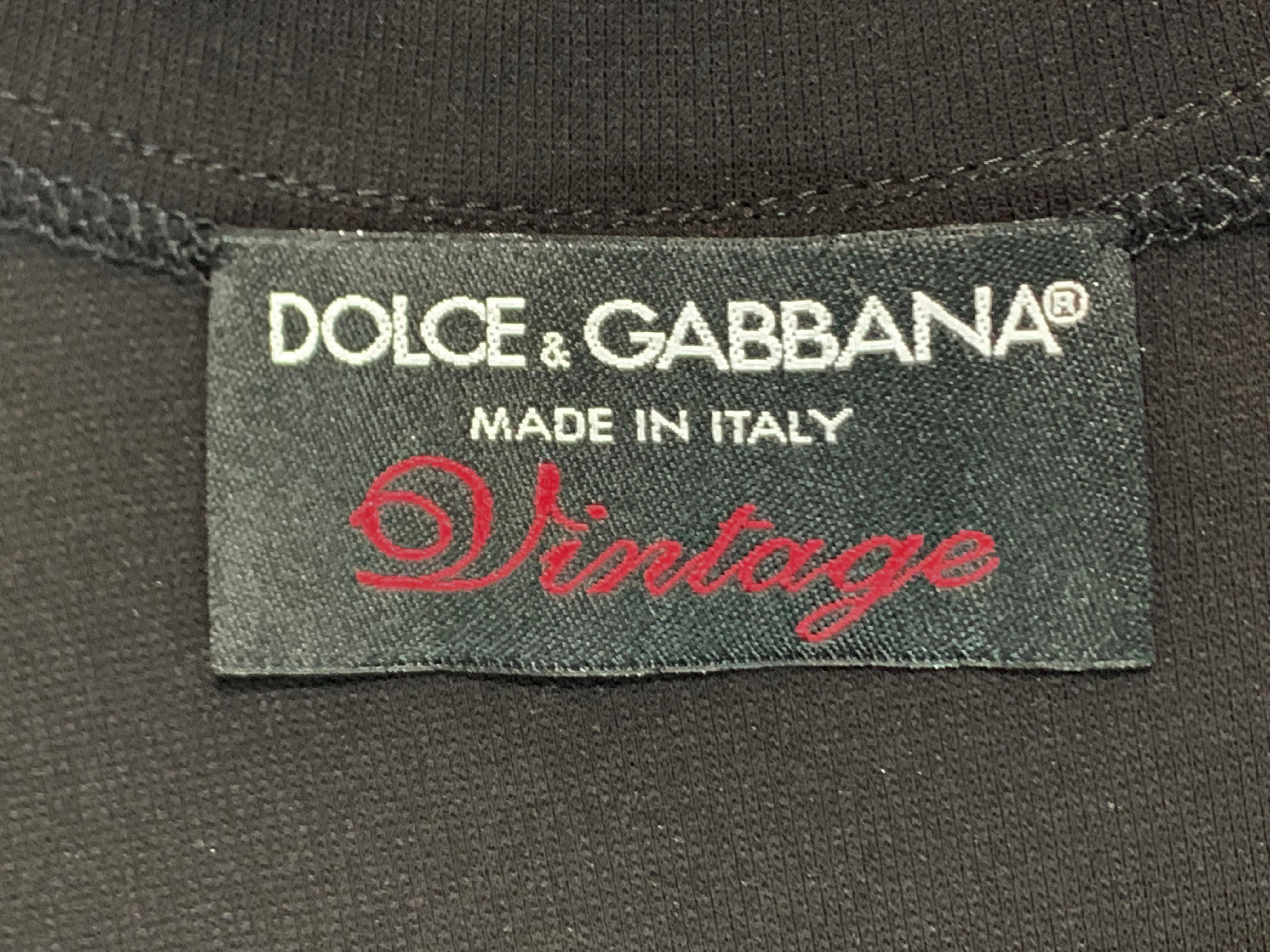 Women's S/S 2003 Dolce & Gabbana Pin-Up Black Bodycon Wiggle Maxi Dress