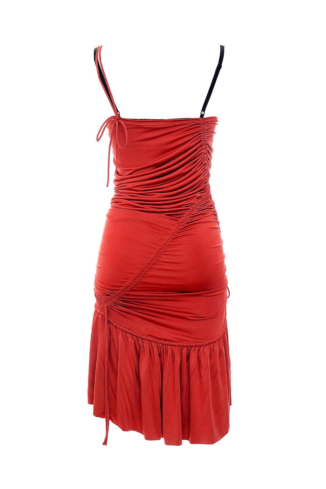 S/S 2003 Dolce & Gabbana 
Red Jersey Dress
