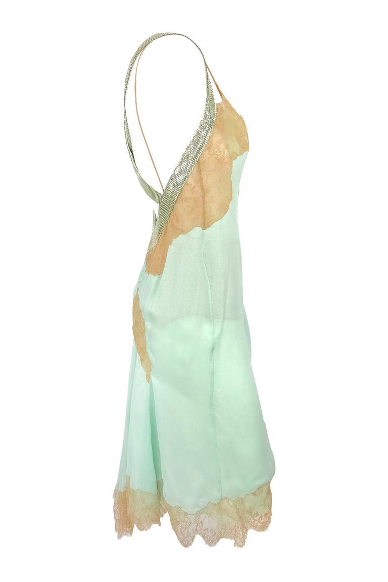 S/S 2003 Gianni Versace by Donatella Runway Sheer Lace Oroton Trim Mini Dress at 1stDibs S/S 2003 Gianni Versace by Donatella Runway Sheer Lace Oroton Trim Mini Dress at 1stDibs