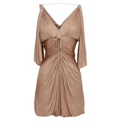 S/S 2003 Gucci by Tom Ford Cinched Waist Jersey Dress