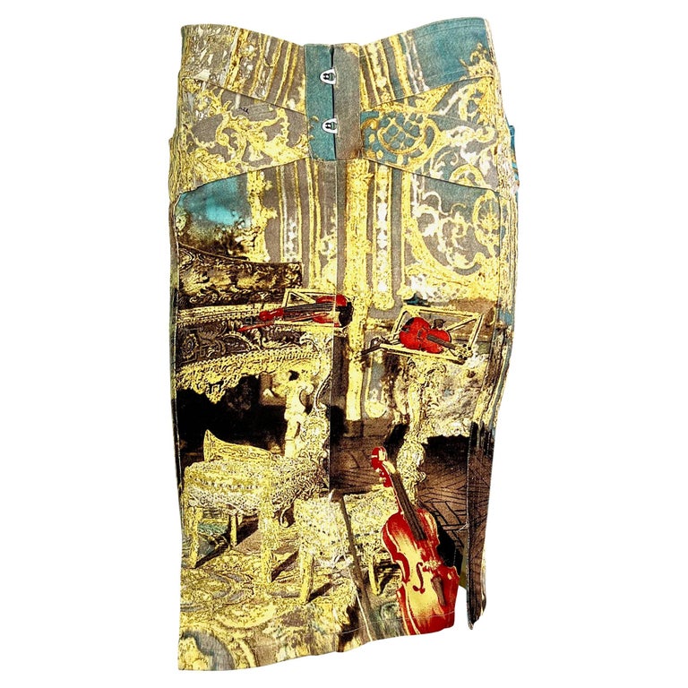 Roberto Cavalli Lace Skirt
