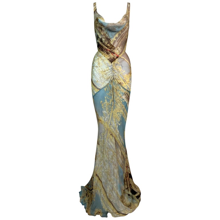 Roberto hotsell cavalli gown